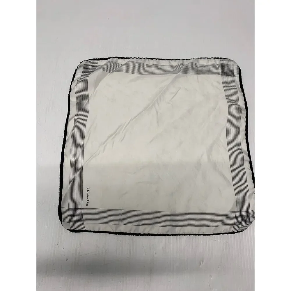 Christian Dior Scarf White Women's A50